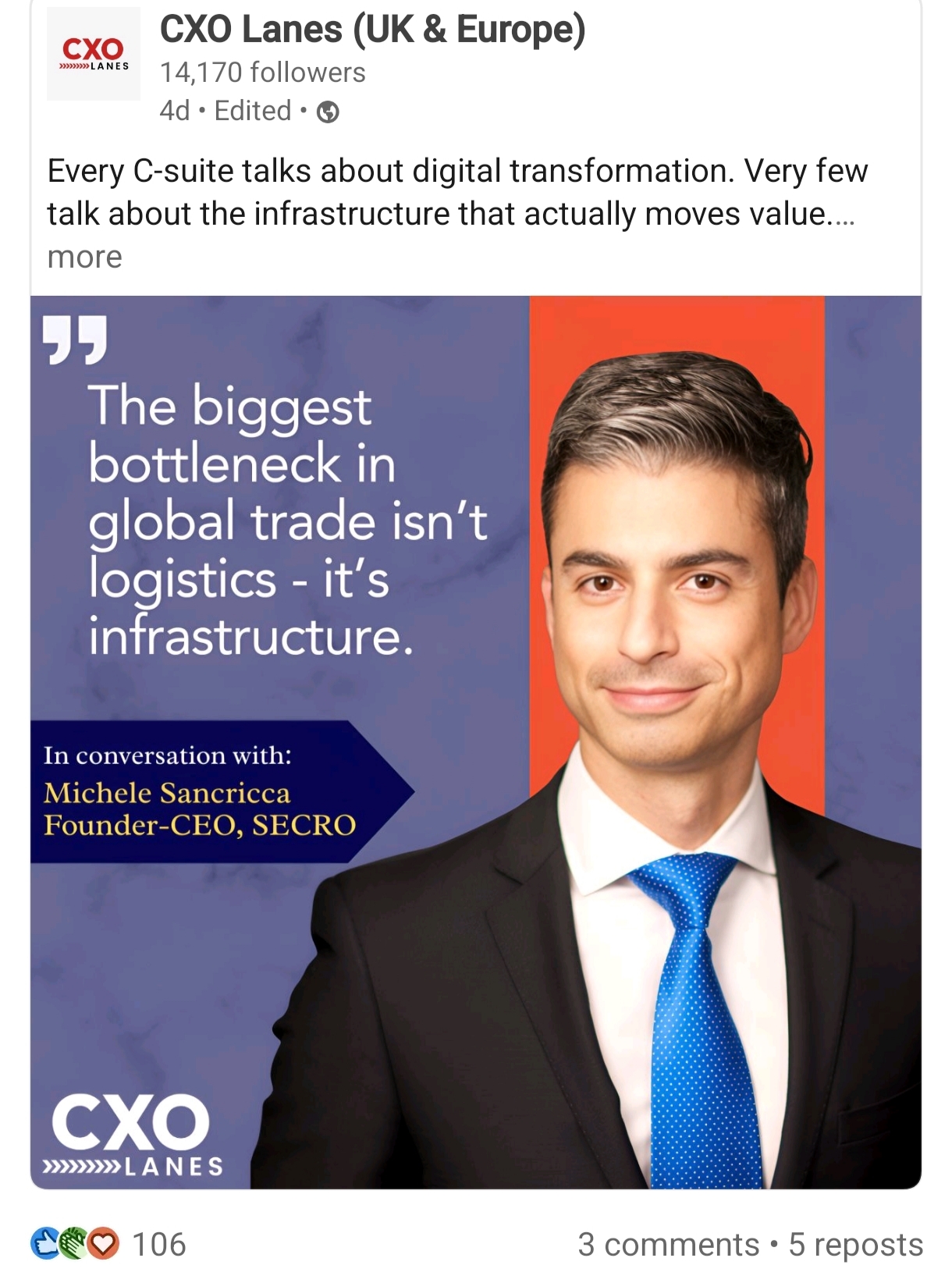 CXO Lanes post 17