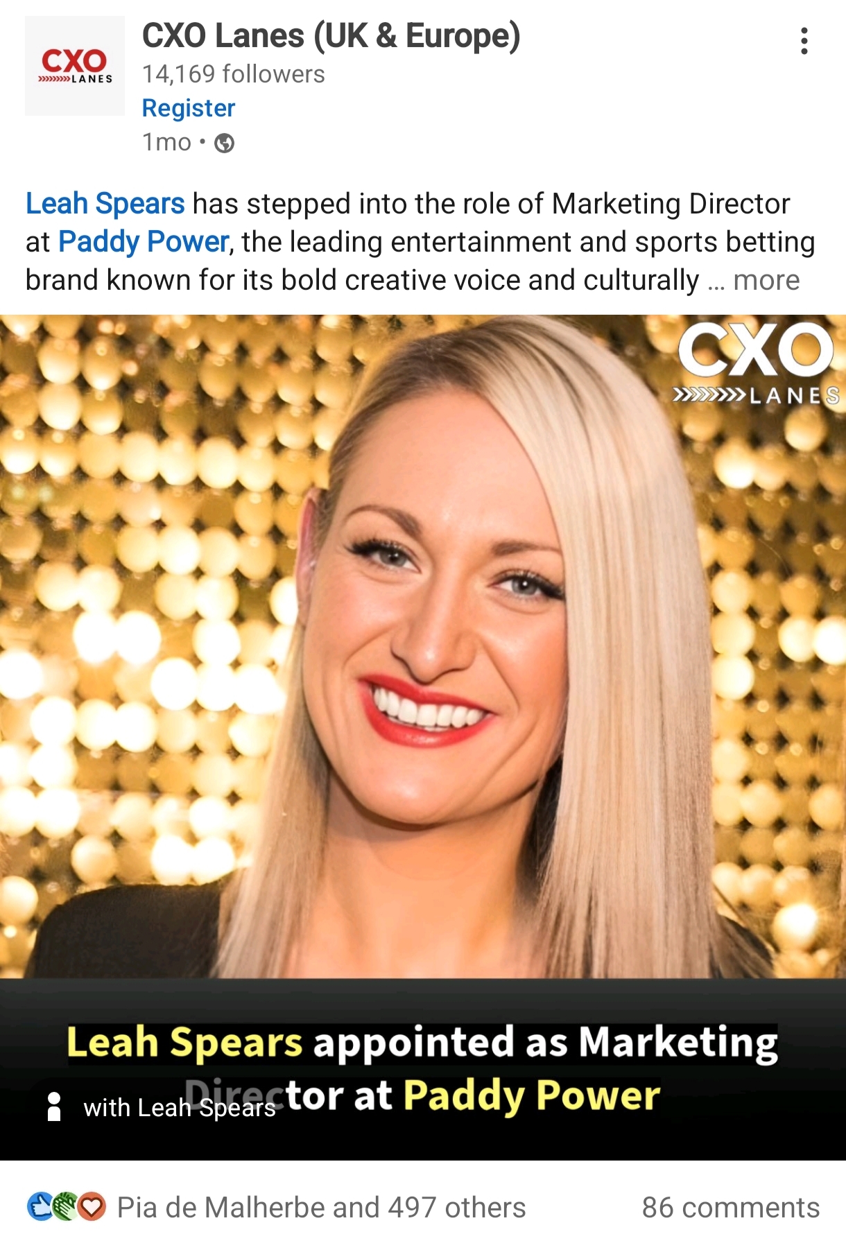 CXO Lanes post 6